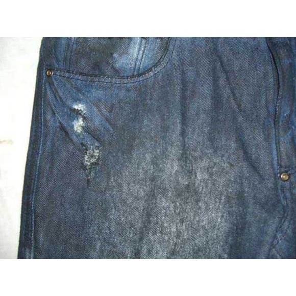 NEW Men's Nine Days Denim Blue Wash Axel Jeans Skinny Fit Size 32x34 - Picture 3 of 4